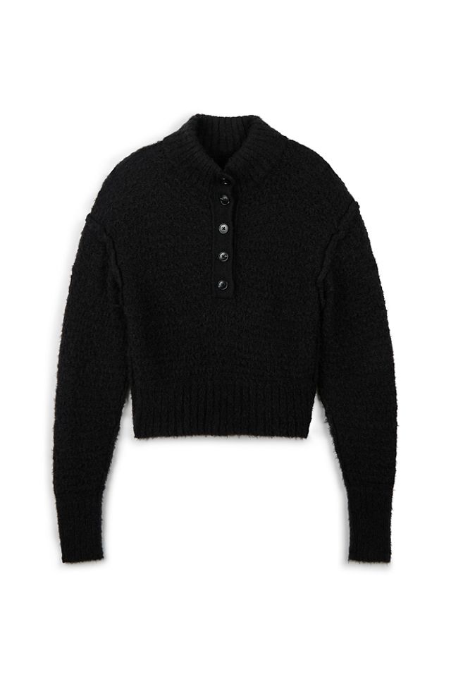 Tucked Henley Pullover #9
