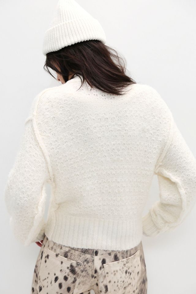 Tucked Henley Pullover #2