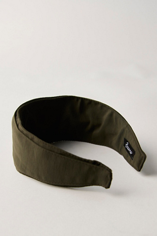 Женские аксессуары для волос Free People Ficcare Portia Fabric Headband, цвет: Армейский зелёный — фото 2