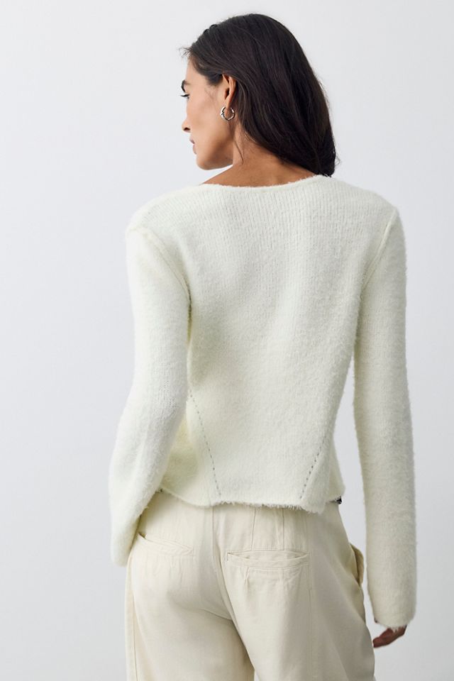Pull cache-cœur Snowfall #1
