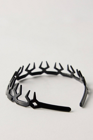 Женские аксессуары для волос Ficcare Crown Headband, цвет: Чёрный — фото 2