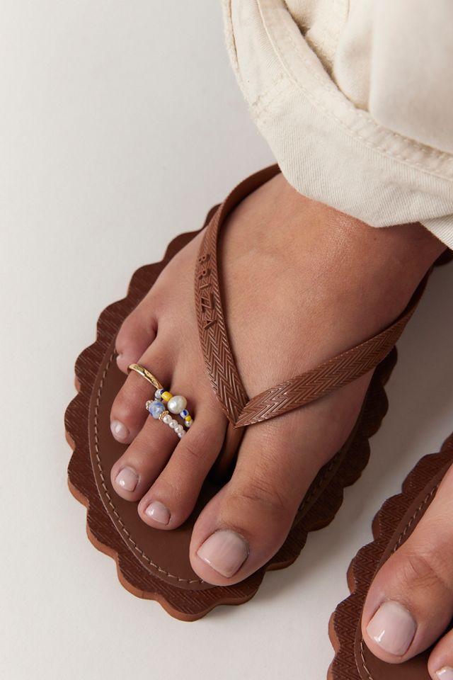 Golden Hour Toe Ring Set #3