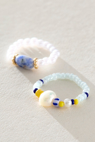 Golden Hour Toe Ring Set