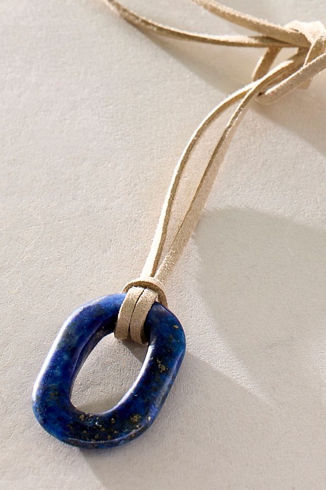 Free-est x ALV Stone On Suede Necklace #3
