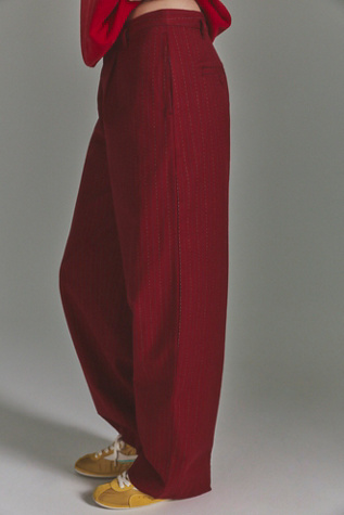Sketchy Pinstripe Trousers