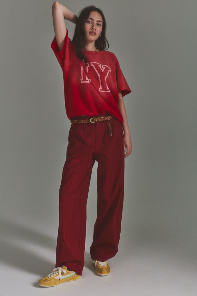 Sketchy Pinstripe Trousers #2