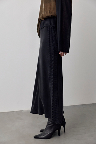 Patina Washed Swit Maxi Skirt