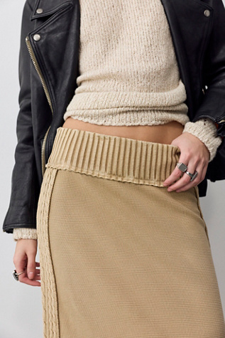 Patina Washed Swit Maxi Skirt
