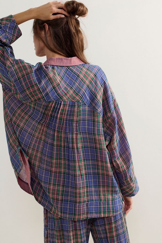 Easy Morning Double Cloth PJ Shirt #1