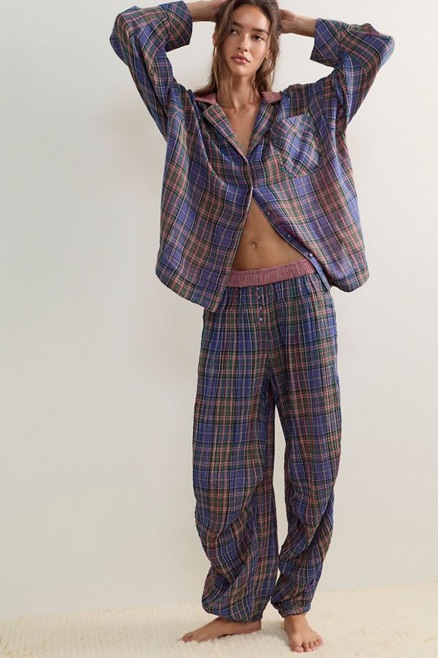 Easy Morning Double Cloth PJ Shirt #3