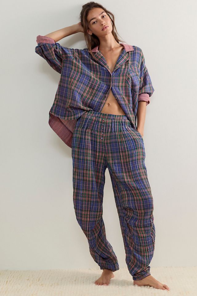 Pantalon de pyjama bulle en double tissu Easy Morning #2