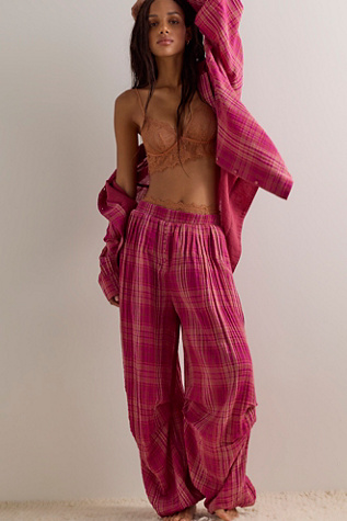 Easy Morning Double Cloth Bubble PJ Pants