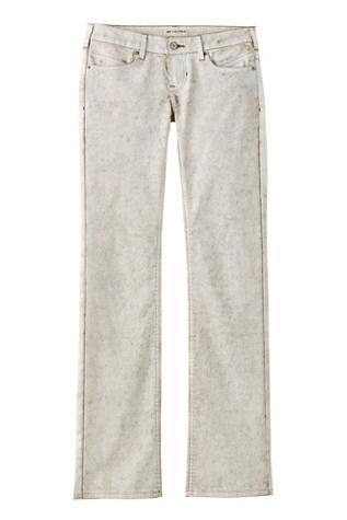 Женские джинсы We The Free Sloane Coated Stacked Skinny, цвет: Белый — фото 5