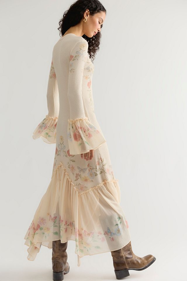 Cleo Thermal Maxi Dress #1
