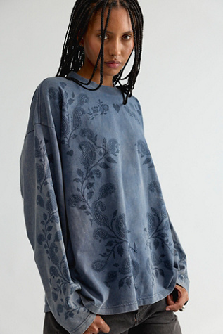The Tales Paisley Long Sleeve Top by Free People