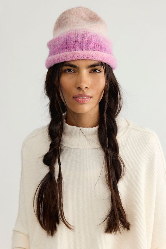 Rolled Ombre Beanie #2