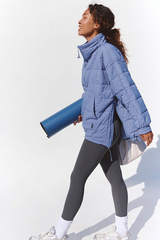 Женская складная туника FP Movement Pippa Packable, цвет: Синий пепельный — фото 3