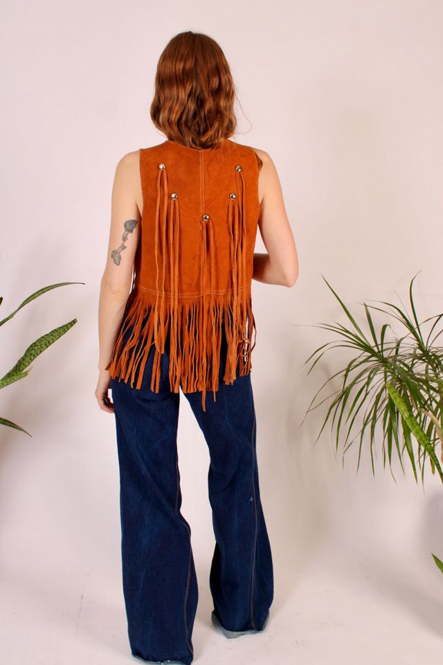 1970's Bullet Dark Wash Denim  Wide Leg Hippie Jeans Selected By Wolf And Moon Vintage #2