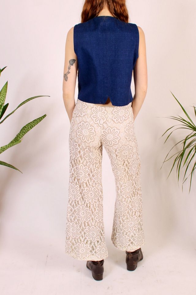 Celine 1990's Vintage Navy Blue denim Vest Selected By Wolf And Moon Vintage #3