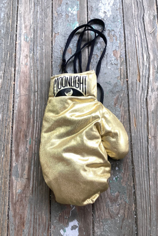Vintage 1980s New Wave Boxing Glove Purse Selected by Cherry