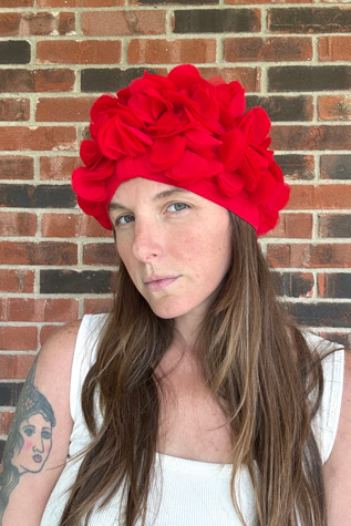 Vintage Rose Petal Cap Selected by Cherry