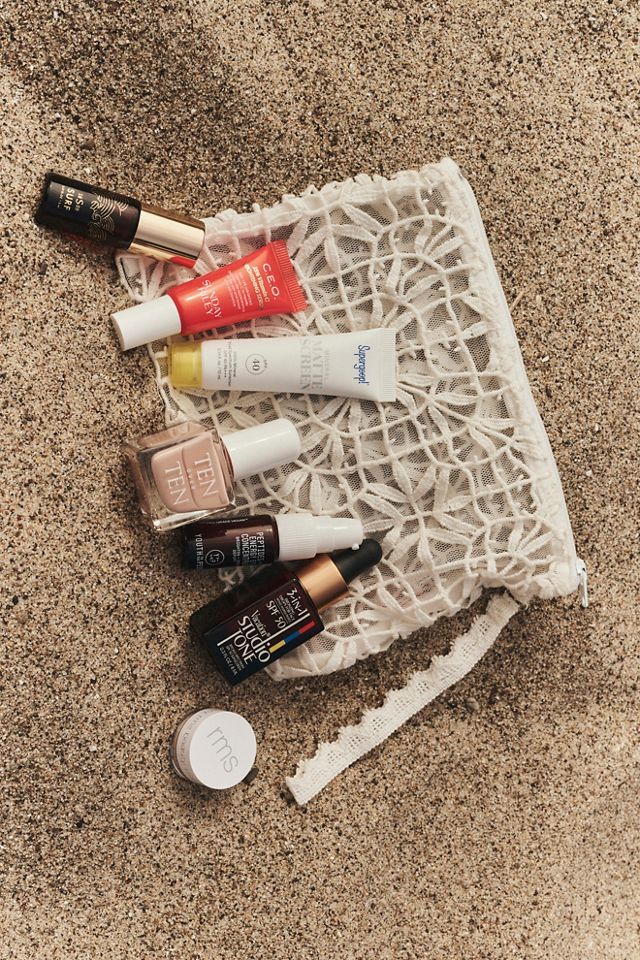 Free People Crochet Beauty Bag #1