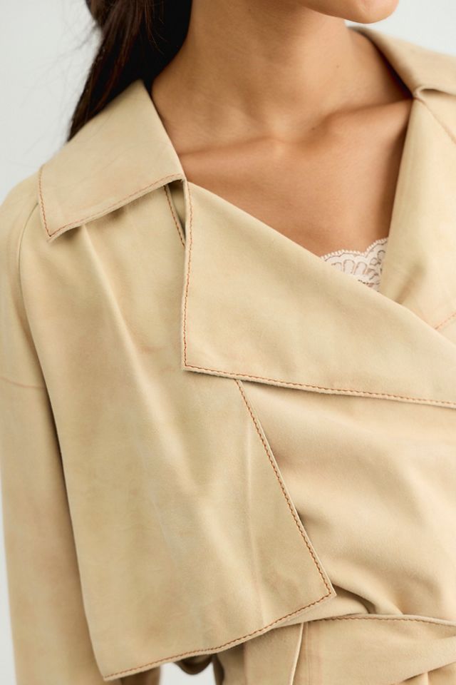 JAKETT Gemma Waxed Suede Jacket #3