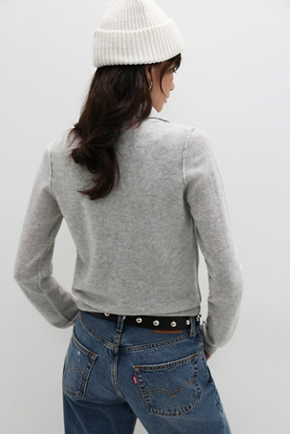 Женские кардиганы Free People Rhode Cashmere Cardi, цвет: Морозный — фото 2