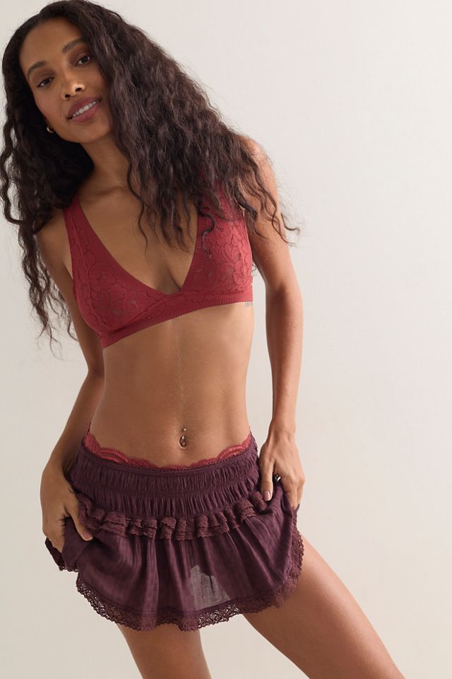Bralette en dentelle à bretelles larges Smooth Talking #2