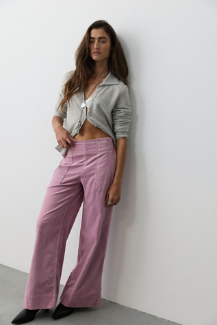 We The Free Breezy Pull-On Corduroy Jeans by Free People