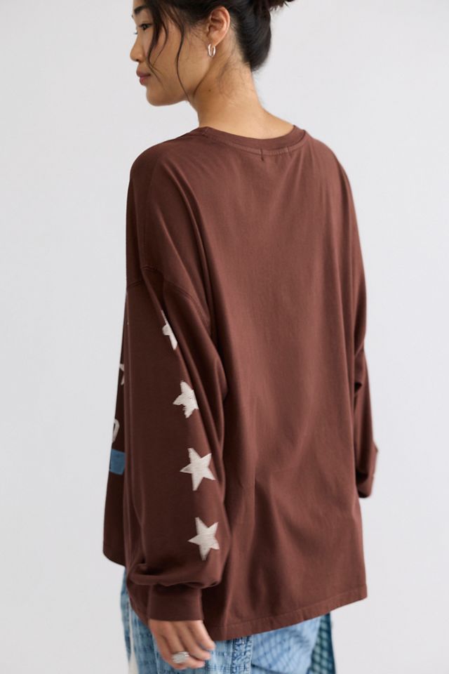 Daydreamer The Doors Gig Poster Oversized Long Sleeve Tee #1