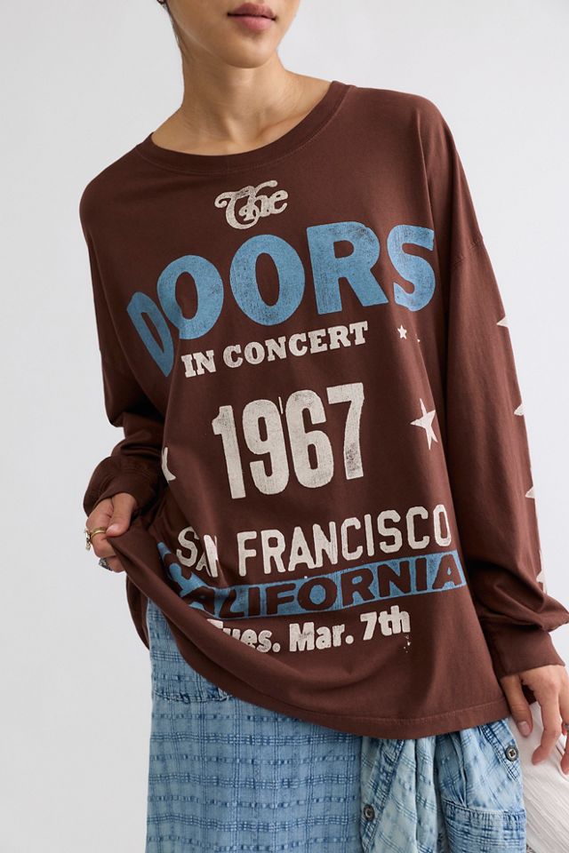 Daydreamer The Doors Gig Poster Oversized Long Sleeve Tee #2