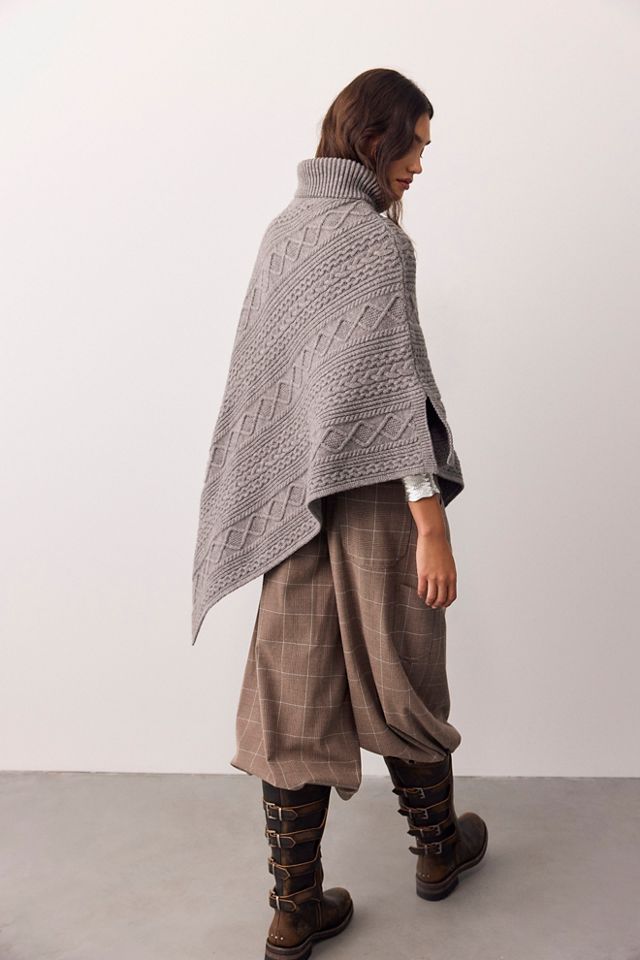 Cannon Cable Poncho #1