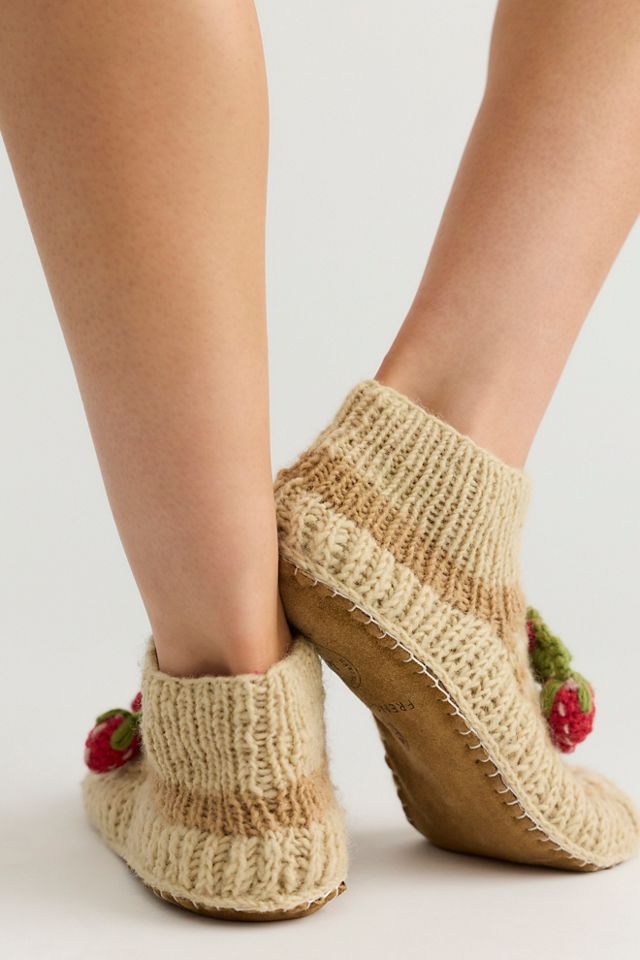 Gingham Slipper Socks #1