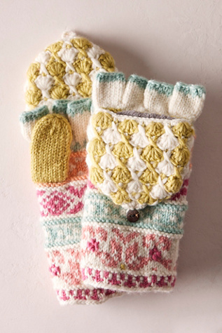 Antonia Convertible Mittens by Free People
