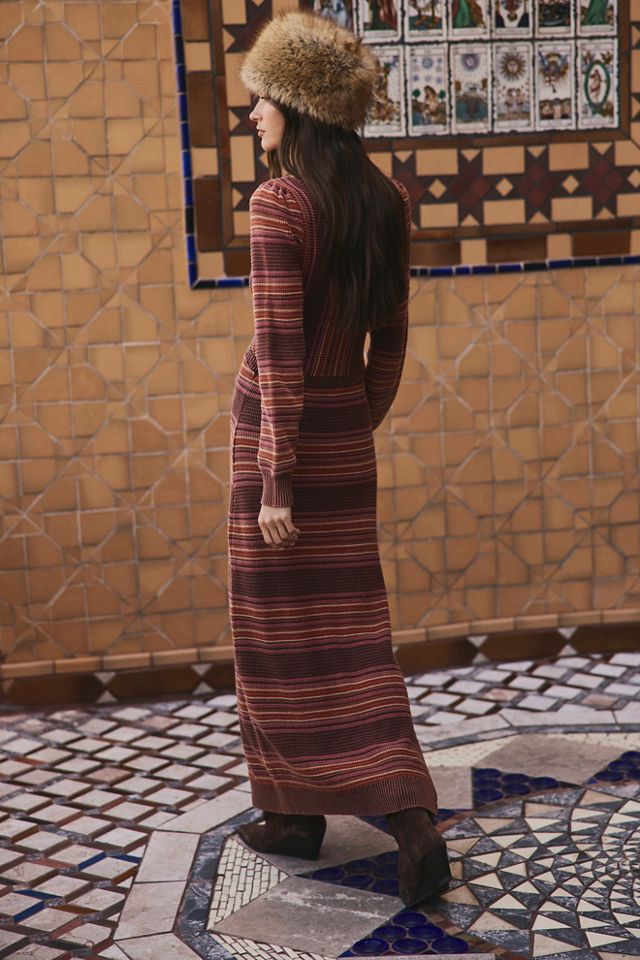 Robe longue rayée Hollis #2