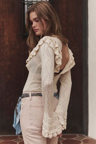 Doily Pop Sweater Bodysuit