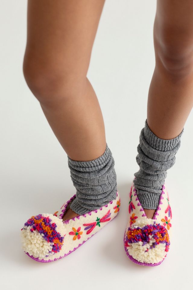 Confetti Pom Slippers #1