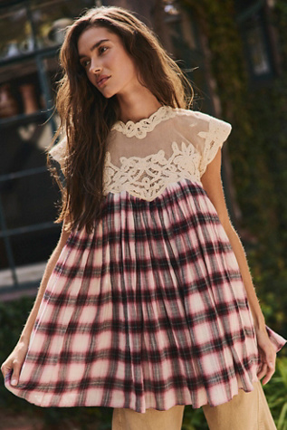 Ellery Plaid Mini Dress