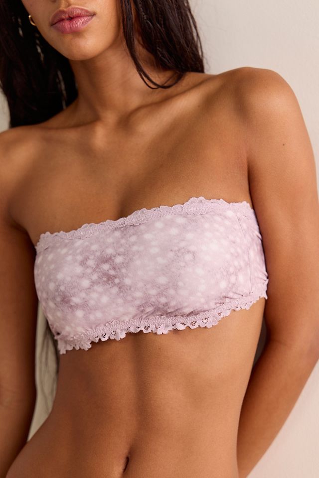 Bandeau en microfibre imprimé dentelle Charlie #2