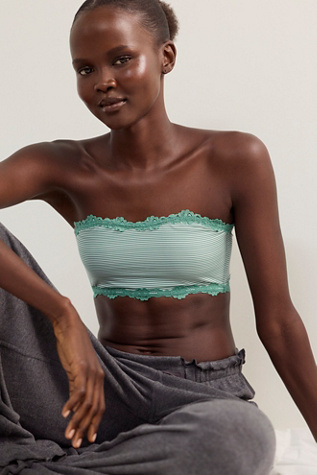 Bandeau en microfibre imprimé dentelle Charlie