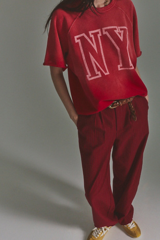 Sweat à manches découpées NYC