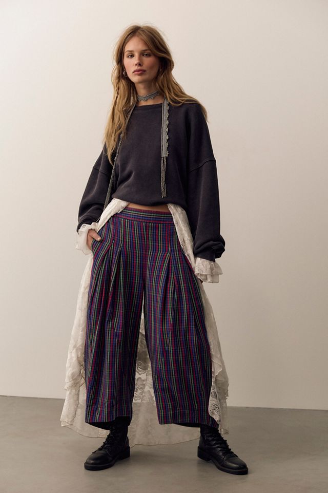 Misty Haze Crop Pull-On Pants #1