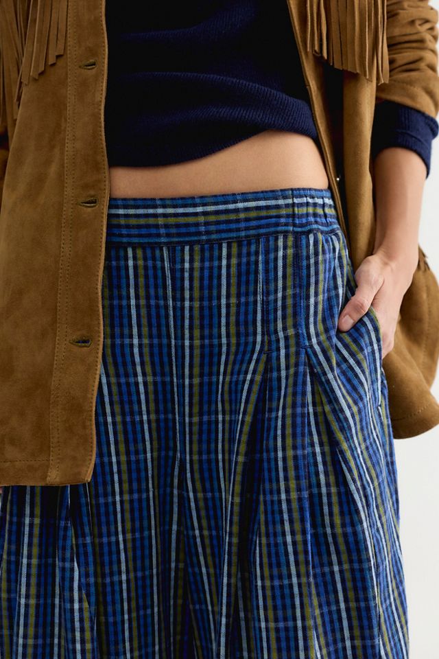 Misty Haze Low-Rise Pull-On Crop Trousers #3