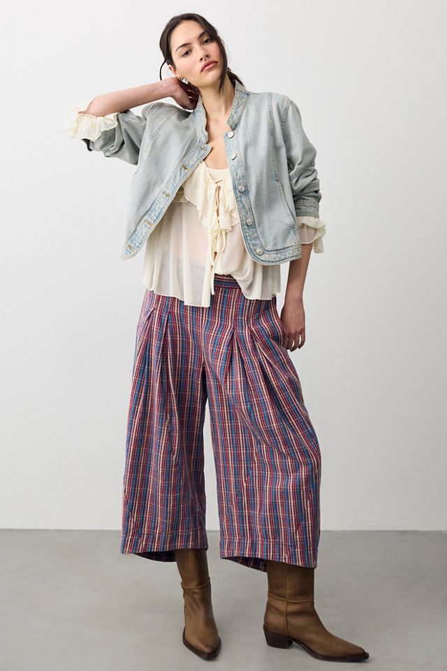 Misty Haze Crop Pull-On Pants #3