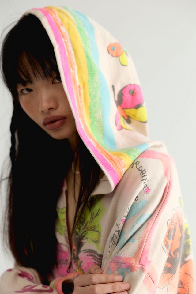 Magnolia Pearl Awaken Sleeping Heart Isola Zip-Up #2