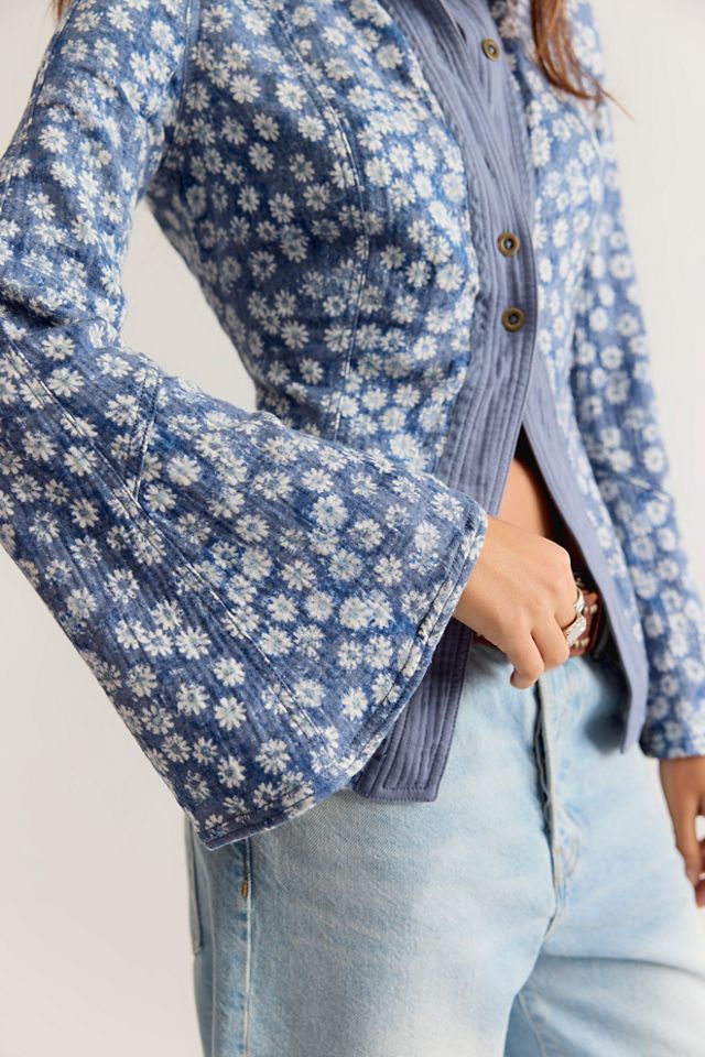 We The Free Mod Mix Printed Button Down Top #3