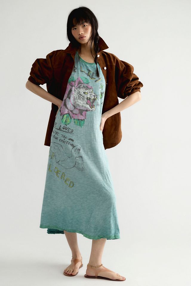 Robe T-shirt Midi Forever Bewildered Magnolia Pearl #2