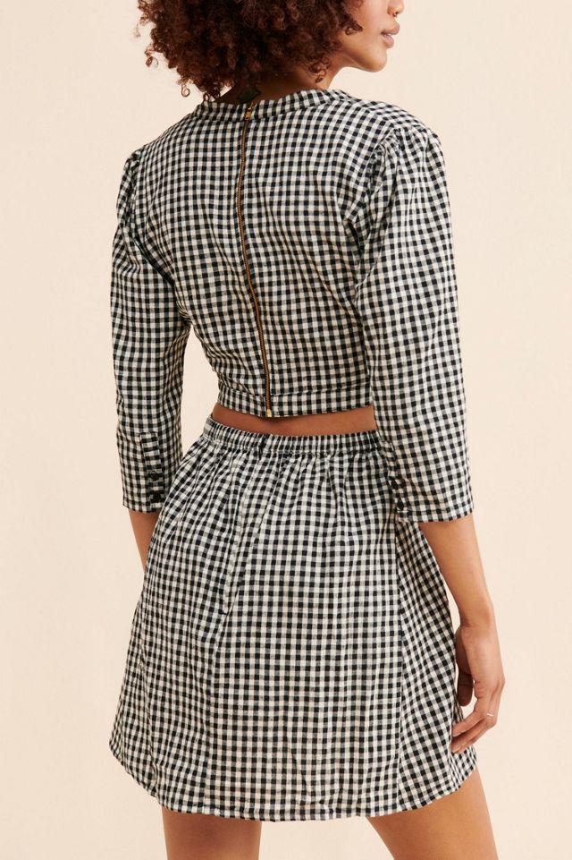 Rue Stiic Chelsea Checked Mini Dress #1