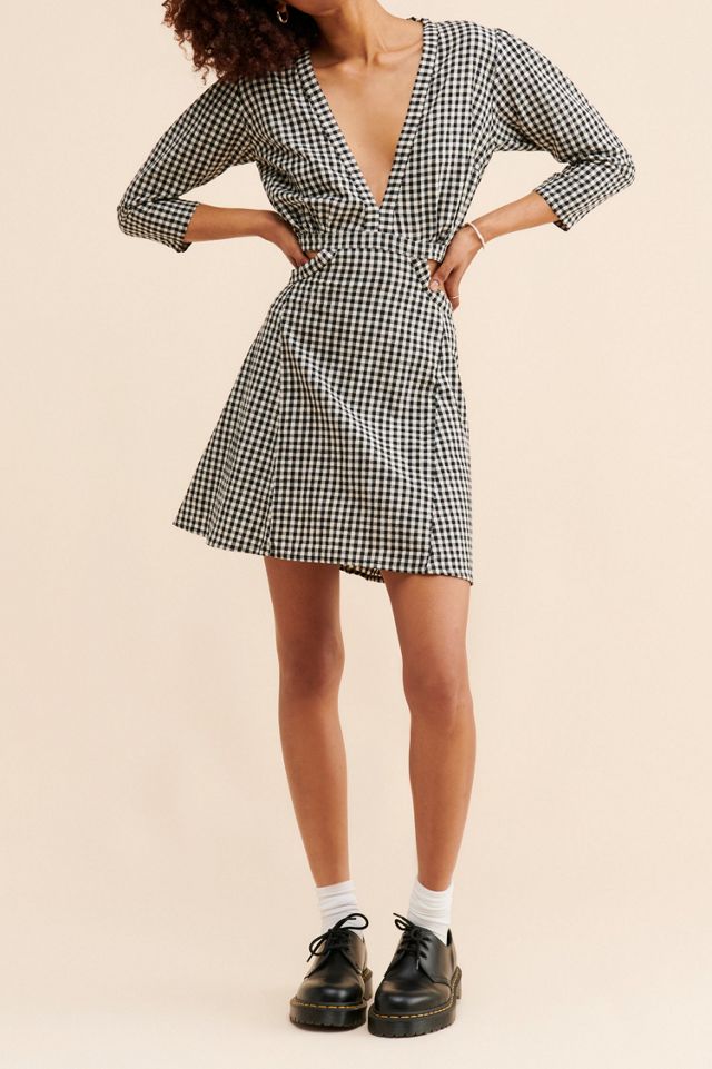 Rue Stiic Chelsea Checked Mini Dress #3